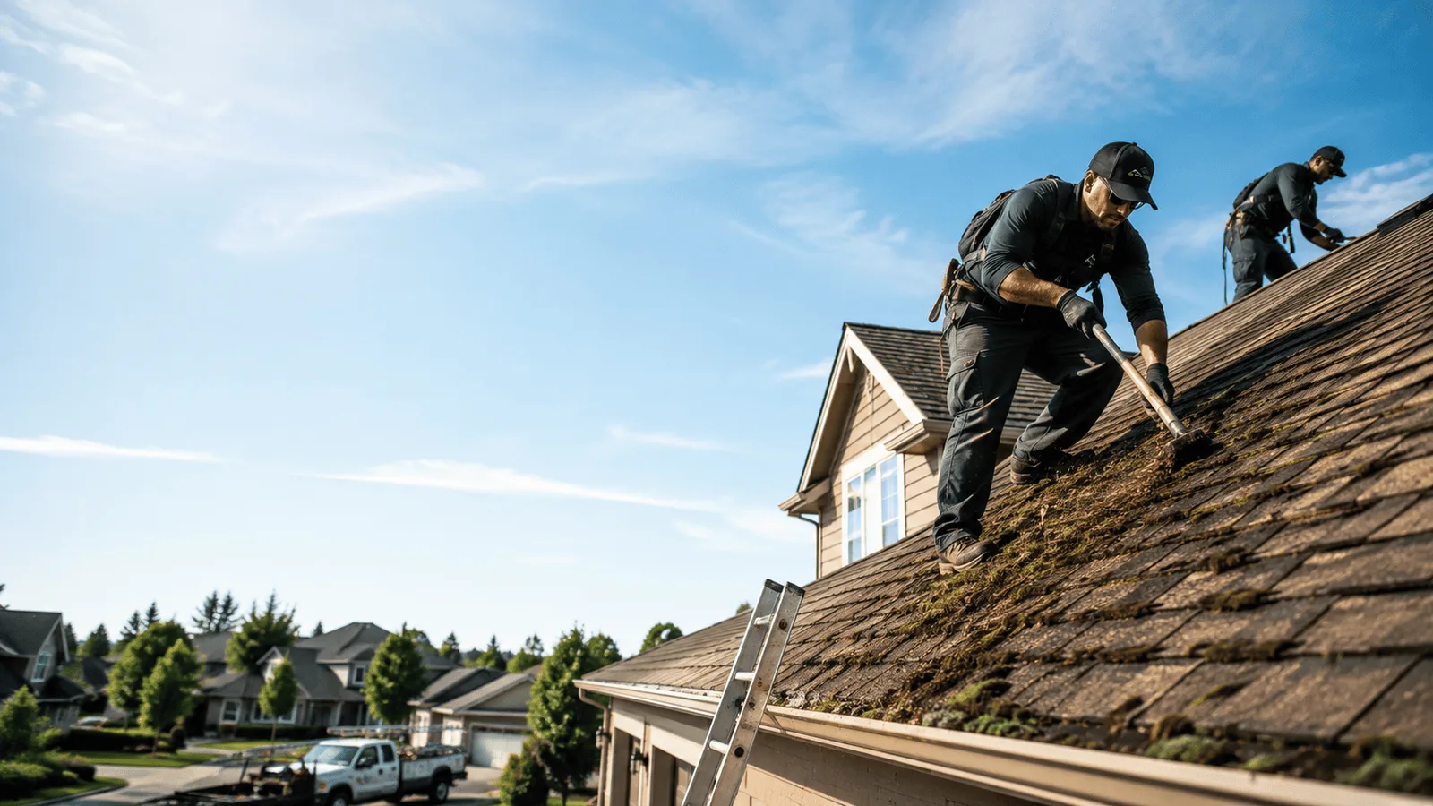 Roof Moss Removal in Puryear, TN near me